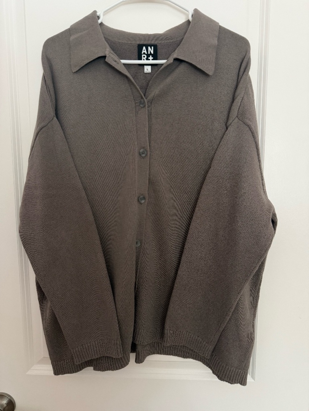 Alp N Rock 100% Organic Cotton Cardigan Sweater in Large (Unworn)